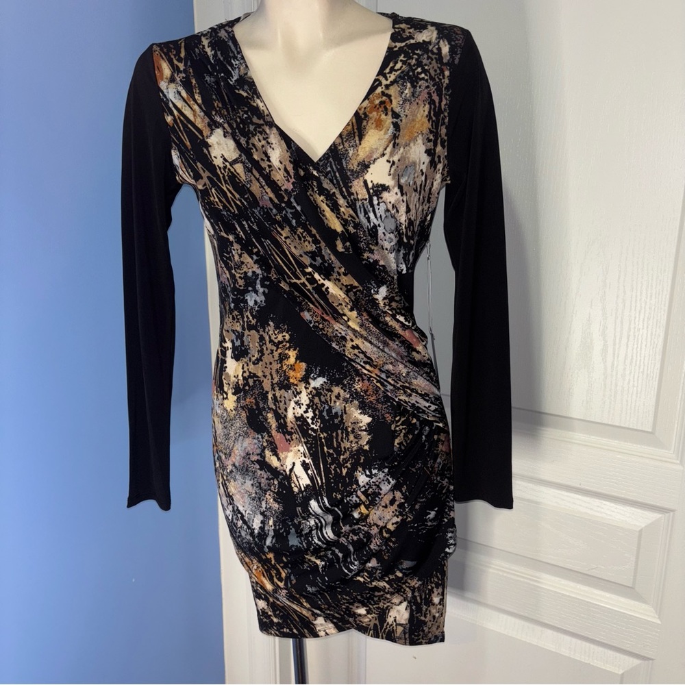 Forever 21 Multicolor Abstract Dress